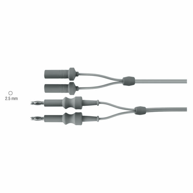 Silicone Bipolar Cable 10' (3.0 m)