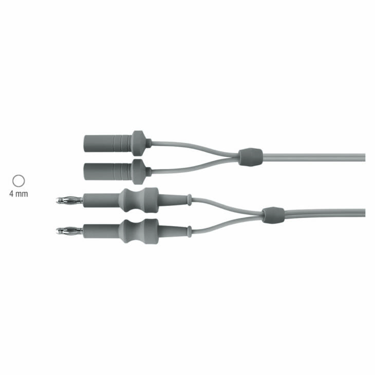 Silicone Bipolar Cable 10' (3.0 m)