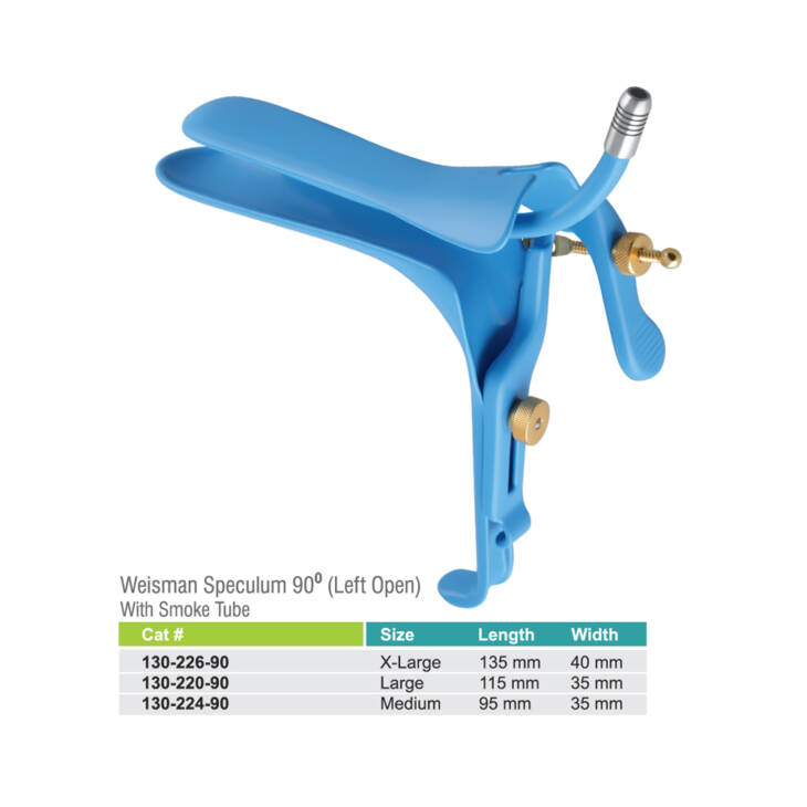 Weisman Speculum 90° (Right Open)